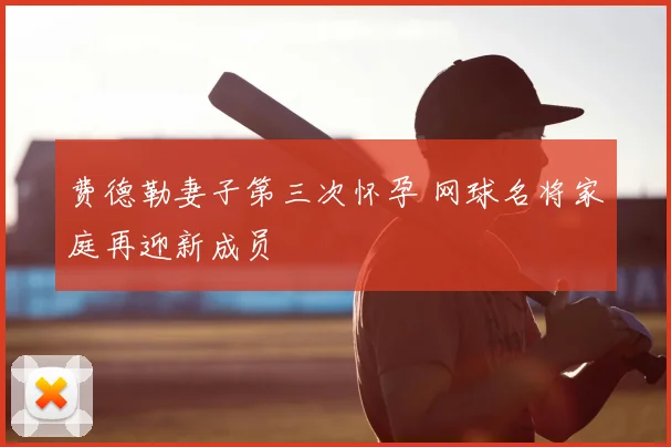 费德勒妻子第三次怀孕 网球名将家庭再迎新成员